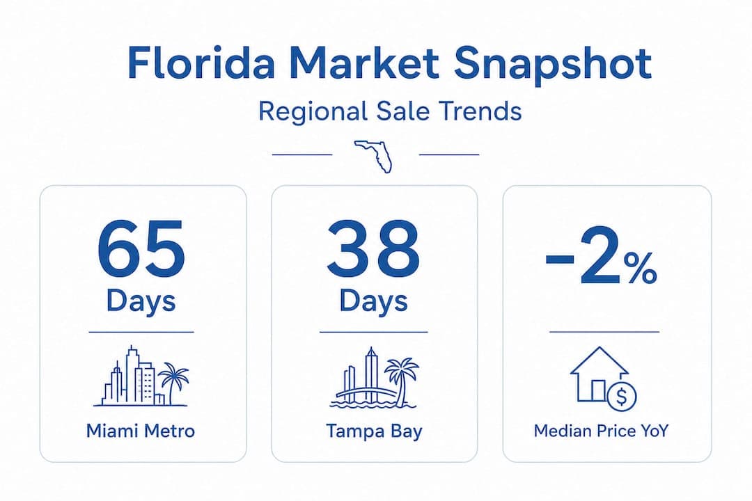 Infographic highlights key Florida real estate stats