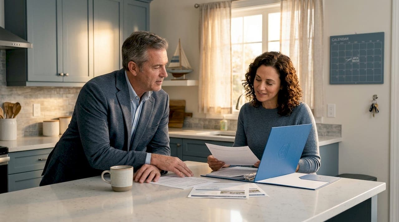Homeowner meeting agent for Florida cash sale